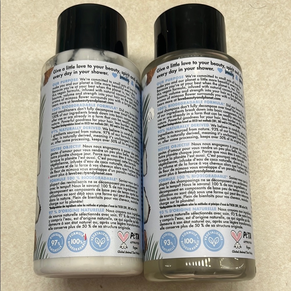 Love Beauty and Planet Shampoo and Conditioner Set - Picture 2 of 2